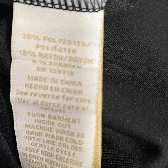 Hope & Harlow Black and Gray Check Mid Rise Ponte Pants Size M - Picture 13 of 13